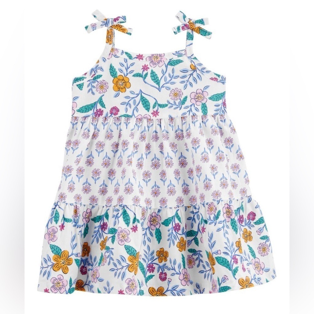 FLORAL TIERED DRESS